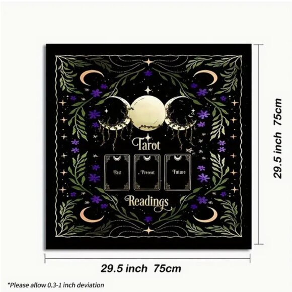 Triple Moon Tarot Cloth 29 X 29 NWT - Picture 2 of 2